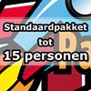 Standaardpakket tot 15 personen