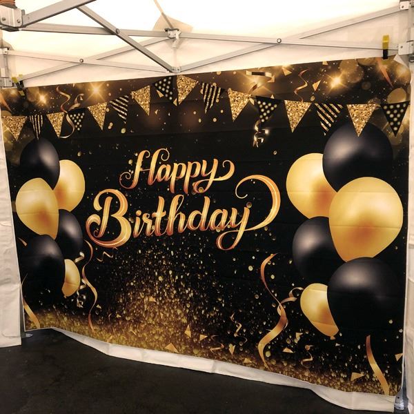 Backdrop Happy Birthday