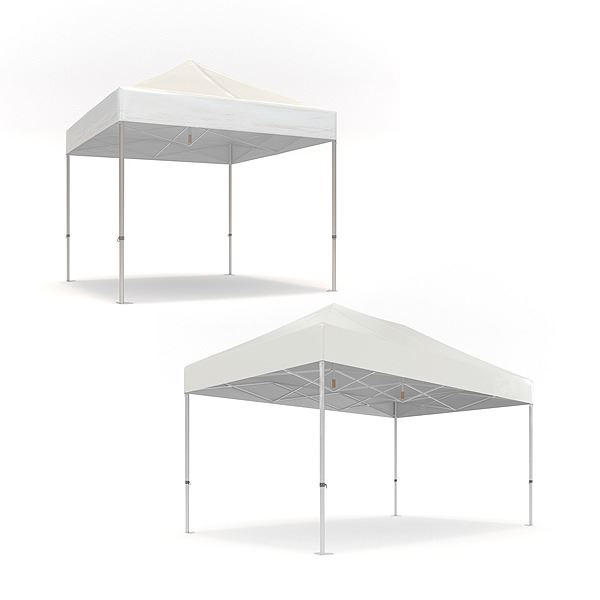 3x7,5 meter Easy Up Partytent (Wit)