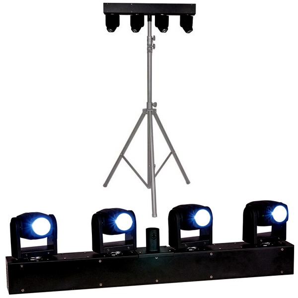 Moving Heads Quad Beam